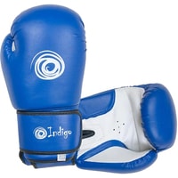 Тренировочные перчатки Indigo PS-799 (8 oz, синий)