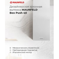 Кухонная вытяжка MAUNFELD Box Push 40 (нержавеющая сталь)