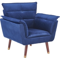 Интерьерное кресло Halmar Rezzo (темно-синий)