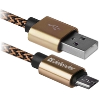 Кабель Defender USB08-03T Pro (золотистый)