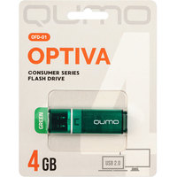 USB Flash QUMO Optiva 01 4GB (зеленый)