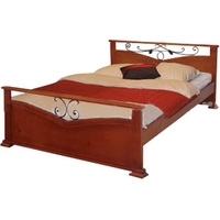 Кровать Муром-мебель Золушка 90x200 (ковка, с основанием)