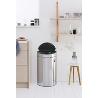 Система сортировки мусора Brabantia Touch Bin Recycle 10+23 л (стальной полированный)