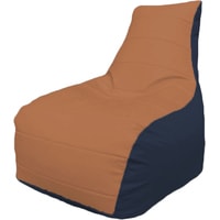 Кресло-мешок Flagman Бумеранг Б1.3-22 (оранжевый/синий)