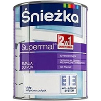 Эмаль Sniezka Supermal Эмаль для ПВХ 0.75 л (белый)