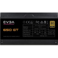 Блок питания EVGA SuperNOVA 650 GT 220-GT-0650-Y2