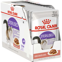 Пресервы Royal Canin Sterilised (для стерилизованных) в соусе 85 г, 24 шт