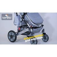 Универсальная коляска Lorelli Lora 2021 (2 в 1, lux black)