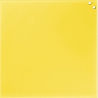 Стеклянная доска Naga Magnetic Glass Board 45x45 (желтый) [10740]