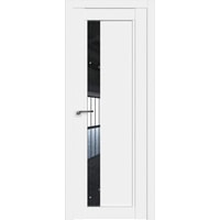 Межкомнатная дверь ProfilDoors 2.71U L 90x200 (аляска/стекло дождь черный)