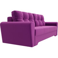 Диван Лига диванов Амстердам 100036 (микровельвет, фиолетовый)