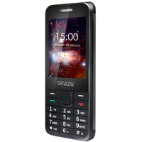 Кнопочный телефон Ginzzu M108D Black
