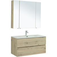  Aquanet Комплект мебели для ванной комнаты Алвита New 100 274203