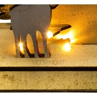 Светильник Neon-Night Елочка с оленем 504-002