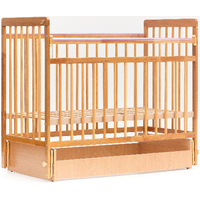 Классическая детская кроватка Bambini Euro Style М 01.10.05 (натуральный)