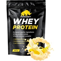 Протеин сывороточный (концентрат) Prime Kraft Whey Protein с витаминами и минералами (900г, банановый йогурт)