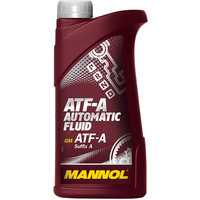 Трансмиссионное масло Mannol ATF-A Automatic Fluid 1л
