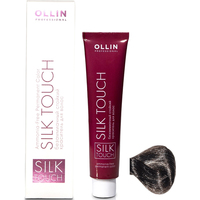 Крем-краска для волос Ollin Professional Silk Touch 5/09 светлый шатен прозрачно-зеленый