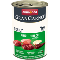 Консервированный корм для собак Animonda GranCarno Original Adult beef + deer with apple 0.4 кг