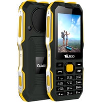 Кнопочный телефон Olmio X02 (черный/желтый)