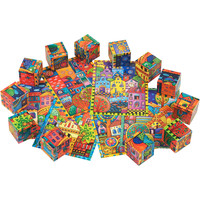 Кубики Айрис-Пресс Умные кубики. Кто живет в разноцветном городке? 9785811269853