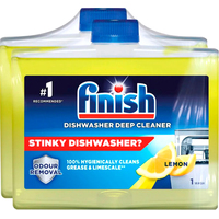 Очиститель для посудомоечной машины Finish средство чистящее Лимон (2x250 мл)