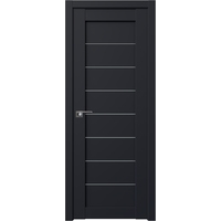 Межкомнатная дверь ProfilDoors 71U L 70x200 (черный матовый, стекло матовое)