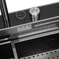 Кухонная мойка ARFEKA Sensor ECO AR 750*450 Black PVD Nano