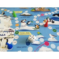Детская настольная игра ГеоДом Путешествие пингвинов. Антарктида