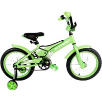 Детский велосипед Stark Tanuki 16 Boy 2020 (зеленый/белый)