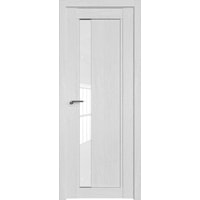 Межкомнатная дверь ProfilDoors 2.71XN L 90x200 (монблан/стекло белый триплекс)