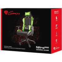 Кресло Genesis Nitro 550 (черный/зеленый)
