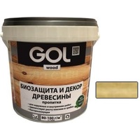 Пропитка GOL Wood Aqua Защитно-декоративная 2.5 кг (бесцветный)