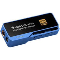 Портативный усилитель iBasso DC04 Pro (синий)