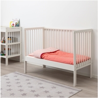 Классическая детская кроватка Ikea Гулливер (белый) 304.212.21