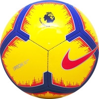 Футбольный мяч Nike Pitch Premier League SC3597-710 (4 размер, желтый/синий)