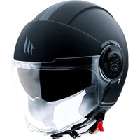 Мотошлем MT Helmets Viale SV Solid A1 (S, матовый черный)
