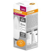 Светодиодная лампочка Osram LED Value B38 E14 7 Вт 4000 К