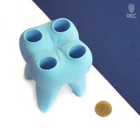 Пластик REC PLA 2.85 мм 750 г (голубой)