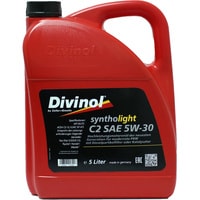 Моторное масло Divinol Syntholight C2 5W-30 5л