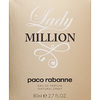 Парфюмерная вода Paco Rabanne Lady Million EdP (тестер, 80 мл)