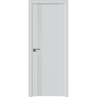 Межкомнатная дверь ProfilDoors 62U L 80x200 (аляска, стекло белый лак)