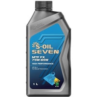 Трансмиссионное масло S-OIL SEVEN MTF FX 75W-85W 1л