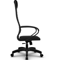 Кресло Metta BK-10 PL (резиновые ролики, темно-серый)