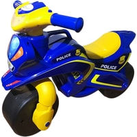Каталка Doloni-Toys Полиция 0139/57 (синий/желтый)