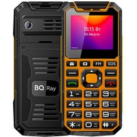 Кнопочный телефон BQ-Mobile BQ-2004 Ray (оранжевый)