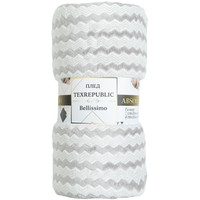 Плед Tex Republic Absolute Зигзаг двухцветный Flannel 150x200 92567 (серый)