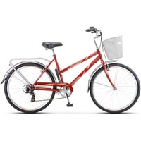 Велосипед Stels Navigator 250 Lady 26 Z010 2020 (темно-красный)
