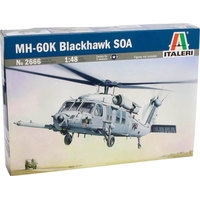 Сборная модель Italeri 2666 Вертолет MH-60K Blackhawk SOA