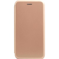 Чехол для телефона EXPERTS Soft Touch Book для Samsung Galaxy A40 (золотой)